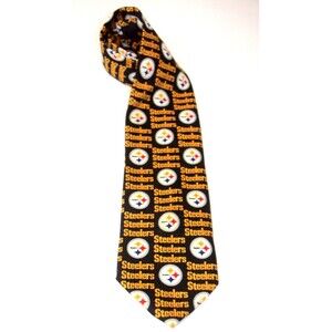 Pittsburgh Steelers Tie NFL Neck Ties Steelers Neckties Vintage 2006 Classic Sz